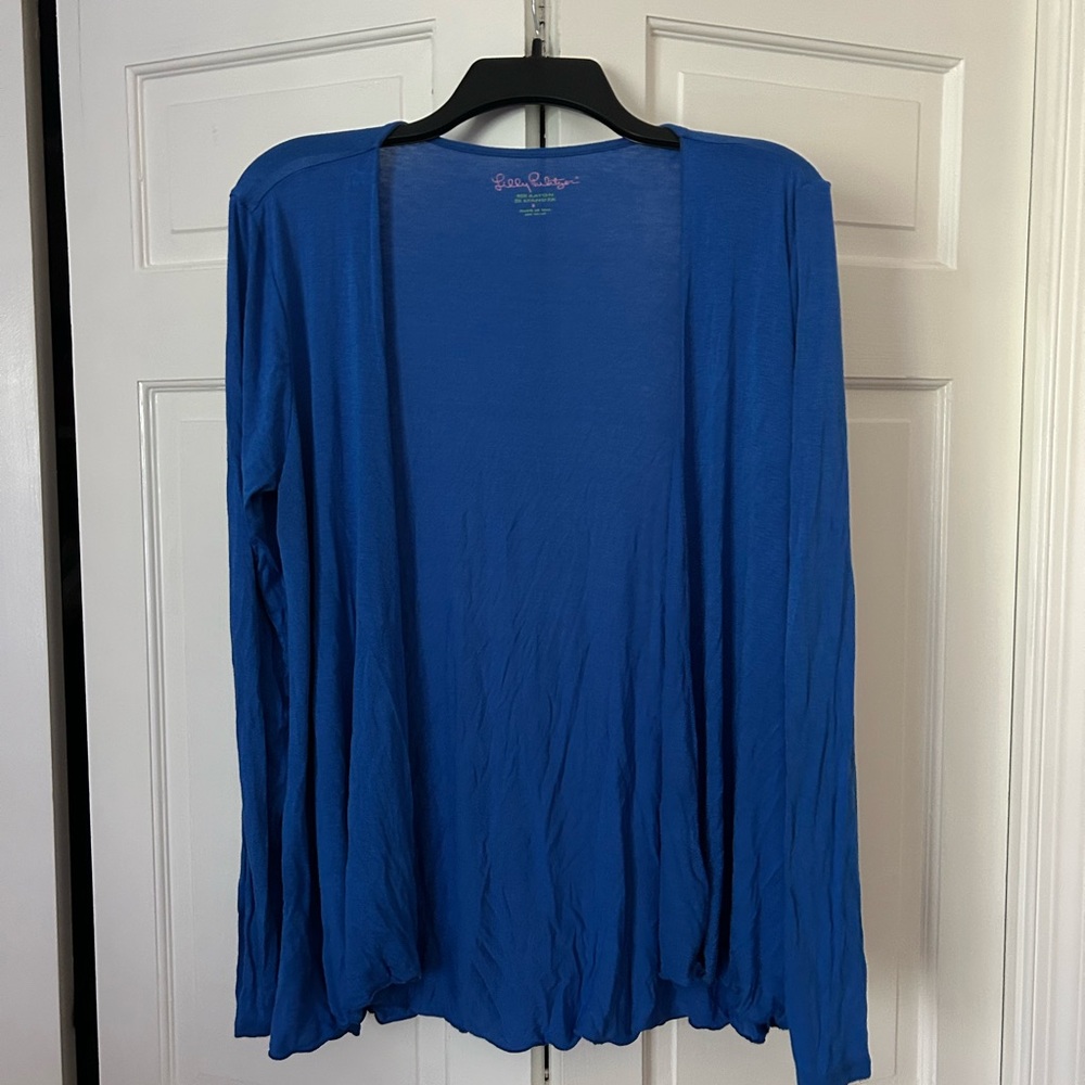 Lilly Pulitzer Royal Blue/Periwinkle Cardigan